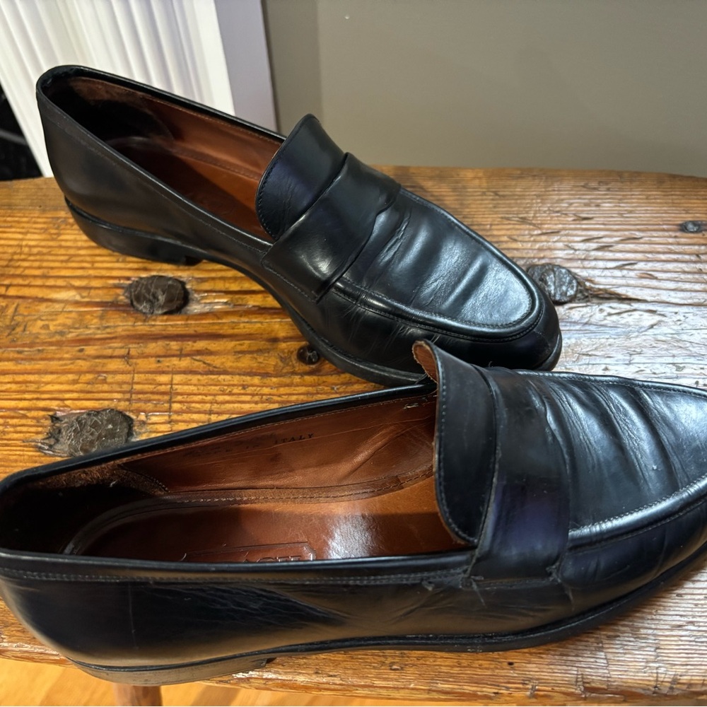 Coach Black Leather Women’s Loafers - Picture 7 of 8